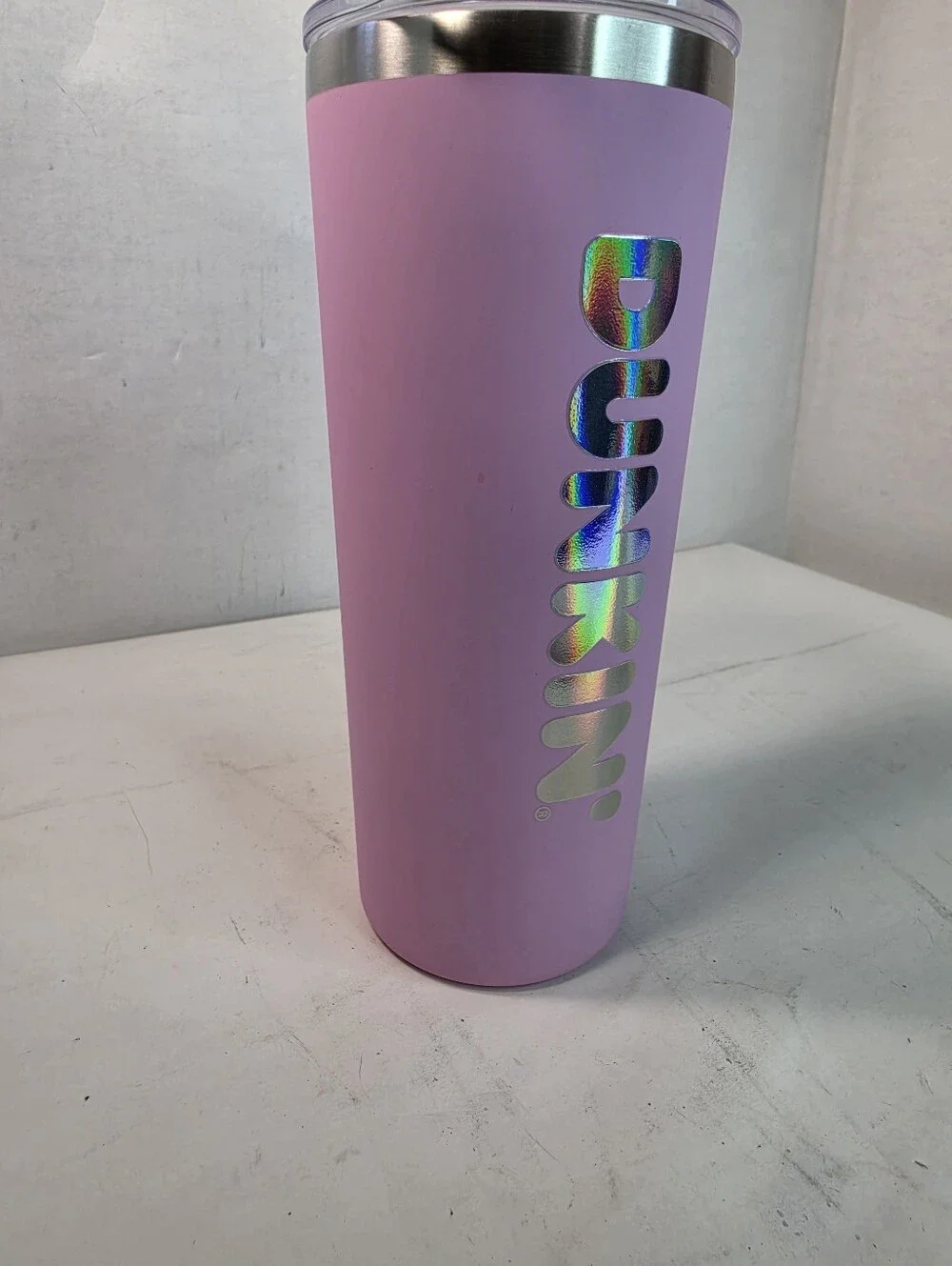 Limited-edition Summer 2023 Dunkin' Donuts Stainless Insulated Travel Tumbler.